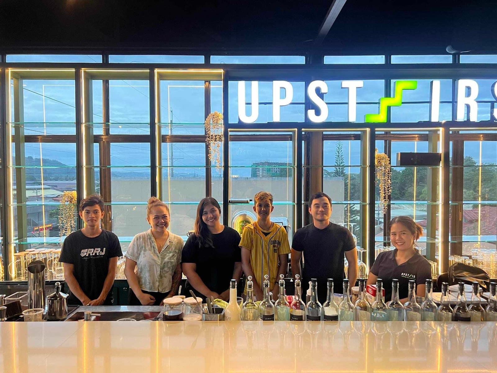 Upstairs Rooftop Bar Kitchen